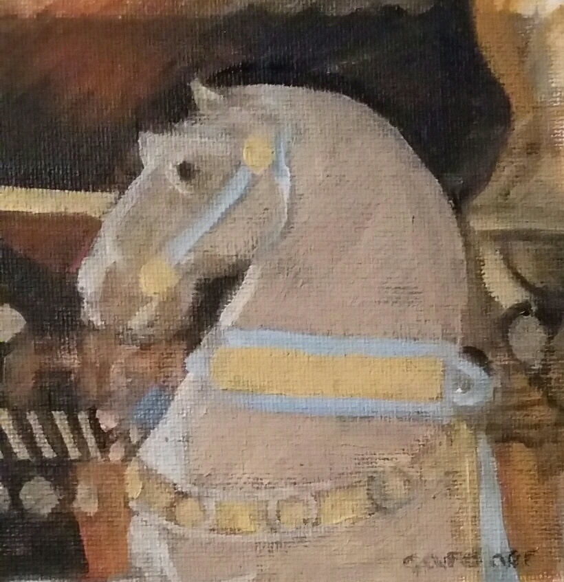 'Renaissance Horse' by artist Alexandra Gardner